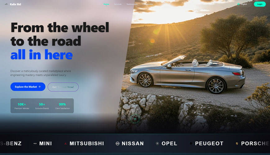 موقع كافالي للسيارات للبيع